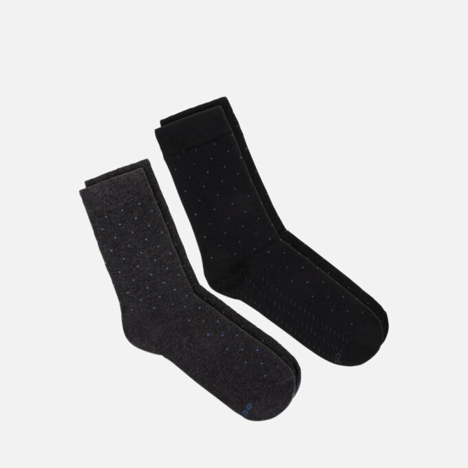 Conjunto de duas meias para homem