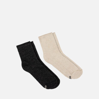 Conjunto de duas meias para mulher